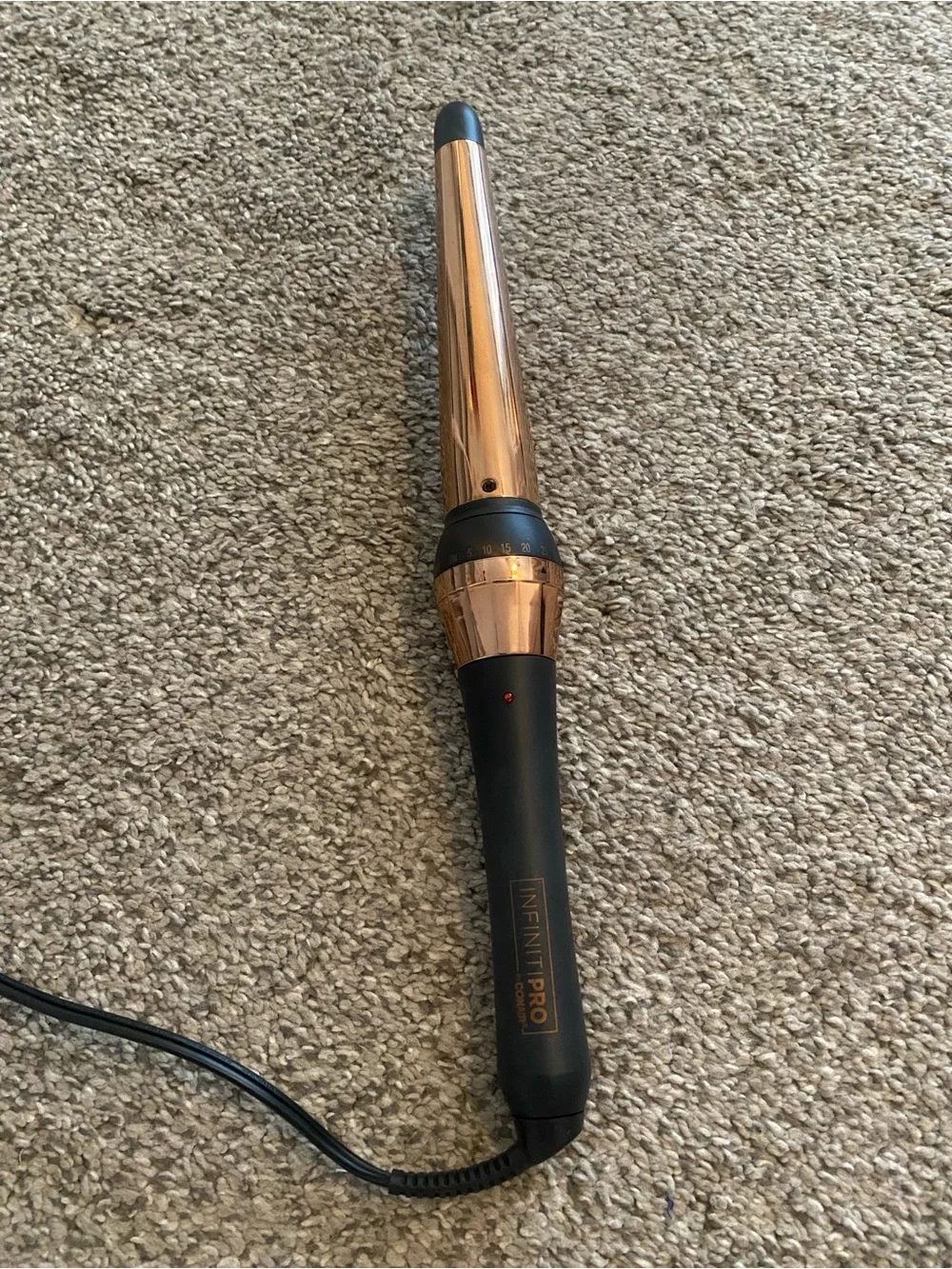 InfinitiPRO by Conair Rose Gold Curling Wand - 1